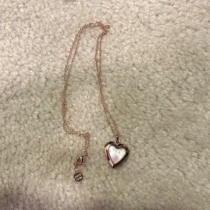Pura vida rose gold locket